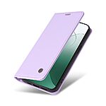 Θήκη Xiaomi 14 5G YIKATU Folio Series με βάση στήριξης, υποδοχή καρτών και μαγνητικό κούμπωμα Flip Wallet από συνθετικό δέρμα και TPU μωβ ανοιχτό - Image 5