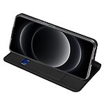 Θήκη Xiaomi 14 Ultra 5G DUX DUCIS Skin Pro Series με βάση στήριξης, υποδοχή καρτών και μαγνητικό κούμπωμα Flip Wallet από συνθετικό δέρμα και TPU μαύρο - Image 3