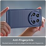 Θήκη Xiaomi 14 Ultra 5G Mad Mask Brushed TPU Carbon Πλάτη μπλε - Image 5