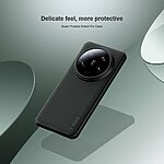 Θήκη Xiaomi 14 Ultra 5G NiLLkin Super Frosted Shield Pro Series Πλάτη από Premium σκληρό TPU μπλε - Image 5