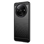 Θήκη Xiaomi Redmi A3 MOFI Brushed V2 TPU Carbon Πλάτη μαύρο - Image 2