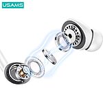 Ακουστικά USAMS In-Ear EP-41 MAX Lightning 1.2m λευκό (SJ621MHS01) - Image 4