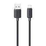 Καλώδιο Φόρτισης και Data USAMS KY Series USB-A σε lightning 2.4A 2.0m (SJ694USB01) μαύρο