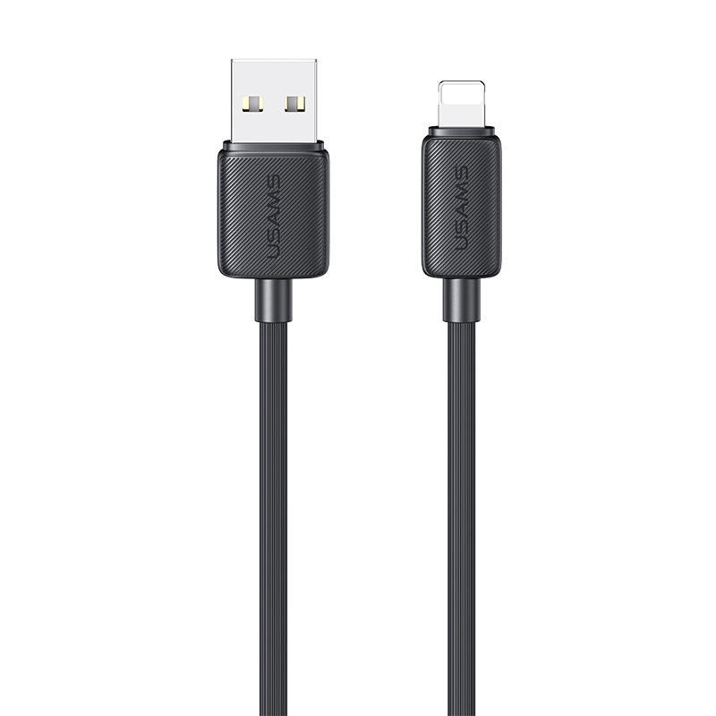 Καλώδιο Φόρτισης και Data USAMS KY Series USB-A σε lightning 2.4A 2.0m (SJ694USB01) μαύρο Καλώδιο Φόρτισης και Data USAMS KY Series USB-A σε lightning 2.4A 2.0m (SJ694USB01) μαύρο