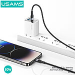 Καλώδιο φόρτισης και data USAMS SY Series Aluminum Alloy Type-C σε lightning 30W 1.2m (SJ729USB01) μαύρο - Image 2