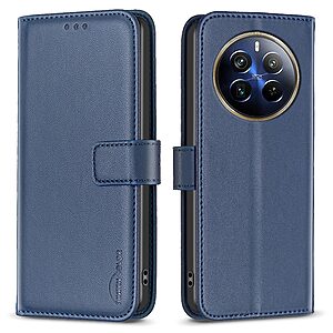 Θήκη Realme 12 Pro 5G / 12 Pro+ 5G BINFEN COLOR Leather Wallet series 12 με βάση στήριξης
