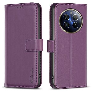 Θήκη Realme 12 Pro 5G / 12 Pro+ 5G BINFEN COLOR Leather Wallet series 12 με βάση στήριξης