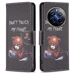 Θήκη Realme 12 Pro 5G / 12 Pro+ 5G OEM Angry bear with chainsaw με βάση στήριξης