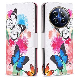 Θήκη Realme 12 Pro 5G / 12 Pro+ 5G OEM Vivid Butterflies με βάση στήριξης