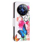 Θήκη Realme 12 Pro 5G / 12 Pro+ 5G OEM Vivid Butterflies με βάση στήριξης, υποδοχές καρτών και μαγνητικό κούμπωμα Flip Wallet από συνθετικό δέρμα και TPU - Image 4