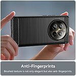 Θήκη Realme 12 Pro 5G / 12 Pro+ 5G Mad Mask Brushed TPU Carbon Πλάτη μαύρο - Image 4