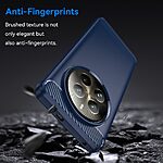 Θήκη Realme 12 Pro 5G / 12 Pro+ 5G Mad Mask Brushed TPU Carbon Πλάτη μπλε - Image 3