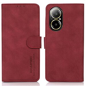 Θήκη Realme C67 4G KHAZNEH Litchi Skin Texture Leather με βάση στήριξης