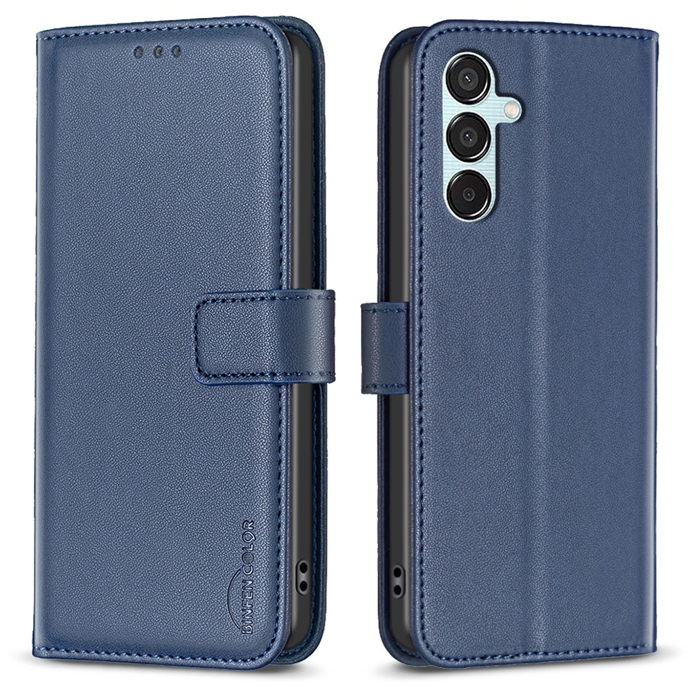 Θήκη Samsung Galaxy M15 5G BINFEN COLOR Leather Wallet series 12 με βάση στήριξης Θήκη Samsung Galaxy M15 5G BINFEN COLOR Leather Wallet series 12 με βάση στήριξης