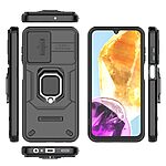 Θήκη Samsung Galaxy M15 5G Mad Mask Camshield Armor Guard v3 Πλάτη με προστασία για την κάμερα, Kickstand και Βάση στήριξης από σκλήρό Premium TPU μαύρο - Image 5