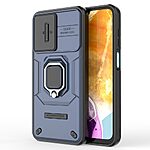 Θήκη Samsung Galaxy M15 5G Mad Mask Camshield Armor Guard v3 Πλάτη με προστασία για την κάμερα, Kickstand και Βάση στήριξης από σκλήρό Premium TPU μπλε - Image 5