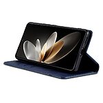 Θήκη Samsung Galaxy M55 5G AZNS Litchi Retro V4 Texture Leather με βάση στήριξης, υποδοχές καρτών και μαγνητικό κούμπωμα μπλε - Image 4