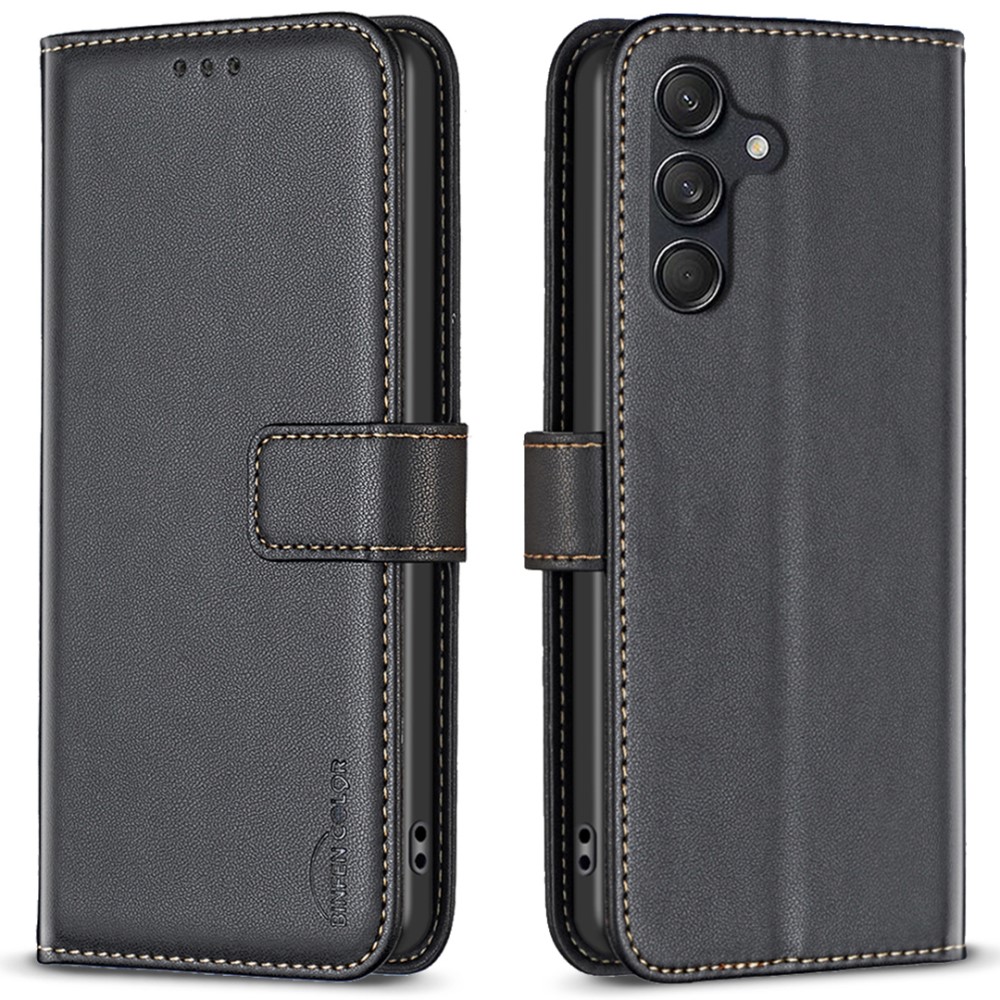 Θήκη Samsung Galaxy M55 5G BINFEN COLOR Leather Wallet series 12 με βάση στήριξης Θήκη Samsung Galaxy M55 5G BINFEN COLOR Leather Wallet series 12 με βάση στήριξης