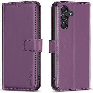 Θήκη Samsung Galaxy M55 5G BINFEN COLOR Leather Wallet series 12 με βάση στήριξης