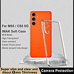 Θήκη Samsung Galaxy M55 5G IMAK UX-5 Series Soft TPU πλάτη διάφανη - Image 2