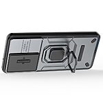 Θήκη Samsung Galaxy M55 5G Mad Mask Camshield Armor Guard v3 Πλάτη με προστασία για την κάμερα, Kickstand και Βάση στήριξης από σκλήρό Premium TPU γκρι - Image 4