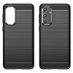 Θήκη Samsung Galaxy M55 5G Mad Mask Brushed TPU Carbon Πλάτη μαύρο - Image 2