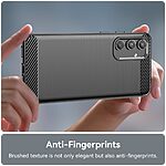 Θήκη Samsung Galaxy M55 5G Mad Mask Brushed TPU Carbon Πλάτη μαύρο - Image 5