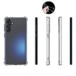 Θήκη Samsung Galaxy M55 5G OEM Silicone Sockproof Dual layer Transparent Πλάτη TPU - Image 5