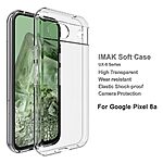 Θήκη Google Pixel 8a 5G IMAK UX-5 Series Soft TPU πλάτη διάφανη - Image 2