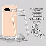 Θήκη Google Pixel 8a 5G IMAK UX-5 Series Soft TPU πλάτη διάφανη - Image 3