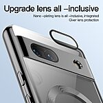 Θήκη Google Pixel 8a 5G Mad Mask Electroplating Series Thin Frame Πλάτη από Premium TPU συμβατό με MagSafe φορτιστή με μεταλιζέ περίβλημα μαύρο - Image 2