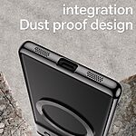 Θήκη Google Pixel 8a 5G Mad Mask Electroplating Series Thin Frame Πλάτη από Premium TPU συμβατό με MagSafe φορτιστή με μεταλιζέ περίβλημα μαύρο - Image 4