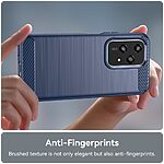 Θήκη Honor 200 Lite 5G Mad Mask Brushed TPU Carbon Πλάτη μπλε - Image 5