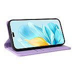 Θήκη Honor 200 Lite 5G YIKATU Folio Series με βάση στήριξης, υποδοχή καρτών και μαγνητικό κούμπωμα Flip Wallet από συνθετικό δέρμα και TPU μωβ ανοιχτό - Image 4