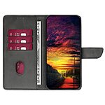 Θήκη Huawei Pura 70 Mad Mask Leather Wallet Case V2_4 με βάση στήριξης, υποδοχές καρτών και μαγνητικό κούμπωμα Flip Wallet από συνθετικό δέρμα μαύρο - Image 3