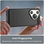 Θήκη Huawei Pura 70 Mad Mask Brushed TPU Carbon Πλάτη μαύρο - Image 5