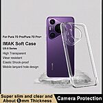 Θήκη Huawei Pura 70 Pro IMAK UX-5 Series Soft TPU πλάτη διάφανη - Image 2