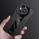 Θήκη Huawei Pura 70 Pro Q.COO Imprinted Series Πλάτη με ανάγλυφη επιφάνεια από Premium TPU μαύρο - Image 2