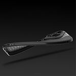 Θήκη Huawei Pura 70 Pro Q.COO Imprinted Series Πλάτη με ανάγλυφη επιφάνεια από Premium TPU μαύρο - Image 3