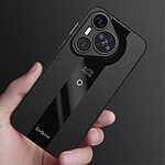 Θήκη Huawei Pura 70 Q.COO Imprinted Series Πλάτη με ανάγλυφη επιφάνεια από Premium TPU ροζ - Image 3