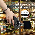 Θήκη Huawei Pura 70 VILI Vili TC Series με σχέδιο carbon fiber ενισχυμένες γωνίες από Premium ανθεκτικό TPU μαύρο - Image 5