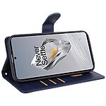 Θήκη OnePlus Nord N30 SE 5G OEM Leather Wallet Case Series 2 με βάση στήριξης, υποδοχές καρτών και μαγνητικό κούμπωμα Flip Wallet από συνθετικό δέρμα μπλε - Image 3