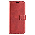 Θήκη Realme 12+ 5G Mad Mask Leather Wallet Case V2 με βάση στήριξης, υποδοχές καρτών και μαγνητικό κούμπωμα Flip Wallet από συνθετικό δέρμα κόκκινο - Image 5