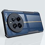 Θήκη Realme 12+ 5G XUNDD Hybrid Sockproof Transparent πλάτη από αντικραδασμικό TPU μαύρο - Image 3