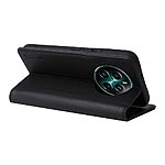 Θήκη Realme 12+ 5G YIKATU Folio Series με βάση στήριξης, υποδοχή καρτών και μαγνητικό κούμπωμα Flip Wallet από συνθετικό δέρμα και TPU μαύρο - Image 3