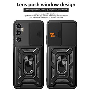 Kickstand και Βάση στήριξης από σκλήρό Premium TPU μαύρο