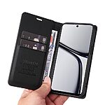 Θήκη Realme C65 YIKATU Folio Series με βάση στήριξης, υποδοχή καρτών και μαγνητικό κούμπωμα Flip Wallet από συνθετικό δέρμα και TPU μαύρο - Image 5