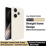 Θήκη Xiaomi Poco F6 5G IMAK UC-4 Series Soft Ultra Slim TPU πλάτη λευκό - Image 2