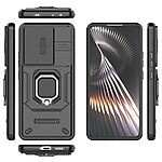 Θήκη Xiaomi Poco F6 5G Mad Mask Camshield Armor Guard v3 Πλάτη με προστασία για την κάμερα, Kickstand και Βάση στήριξης από σκλήρό Premium TPU μαύρο - Image 5