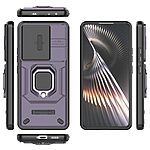 Θήκη Xiaomi Poco F6 5G Mad Mask Camshield Armor Guard v3 Πλάτη με προστασία για την κάμερα, Kickstand και Βάση στήριξης από σκλήρό Premium TPU μωβ - Image 5